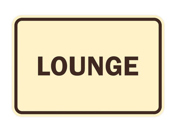 Signs ByLITA Classic Framed Lounge Sign